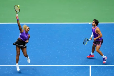 Spouses Elina Svitolina And Gael Monfils Reach US Open Mixed Doubles Semifinals; Williams And Alcaraz Bounced